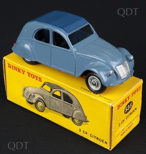 French dinky toys 535 2 cv cc754