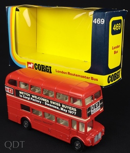 Corgi toys 469 routemaster bus mettoy welcomes swiss buyers corgi  factory cc762