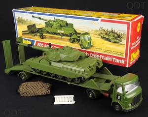 Dinky toys 616 aec artic transporter tank cc839