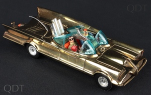 Corgi toys 267 batmobile gold plated cc853
