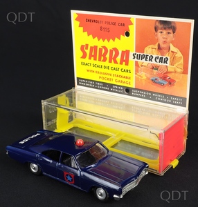 Sabra models 8115 chevrolet police car cc855