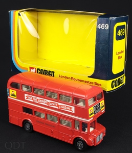 Corgi toys 469 routemaster bus design centre cc889 front
