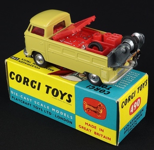 Corgi Toys 490 Volkswagen Breakdown Truck - QDT
