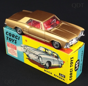 Corgi toys 245 buick riviera acc949 front