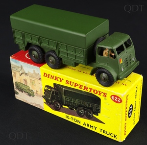 Dinky toys 622 10 ton army truck cc990 front
