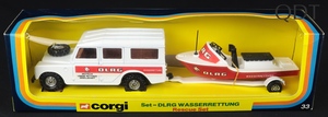Corgi gift set 33 dlrg rescue set dd33 front