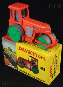 Dinky toys 279 aveling barford diesel roller dd42 front