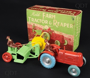 Garbens model farm tractor reaper dd57 front