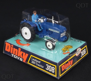 Dinky toys 308 leyland 384 tractor dd81 front