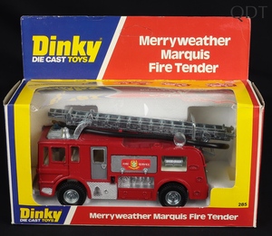 Dinky toys 285 merryweather marquis fire engine dd138 front