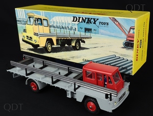 French dinky toys 895 saviem steel carrier dd143 front
