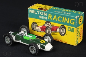 Milton 341 mini racing car dd162 front