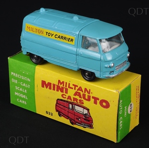 Milton models 832 mini auto cars toy carrier dd195 front