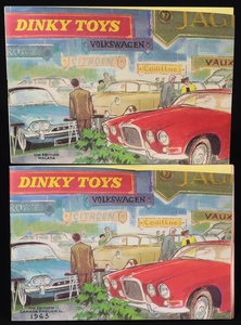 Dinky toys catalogue a 1963 dd232 front
