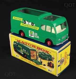 Matchbox models m6 racing car transporter dd239 front