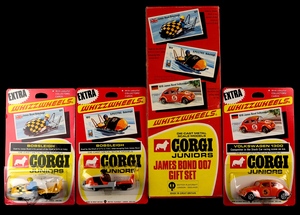 Corgi juniors gift set 3004 james bond 007 ohmss dd287 front