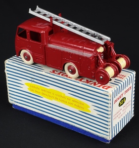 French dinjy toys 32e berliet fire engine dd330 back