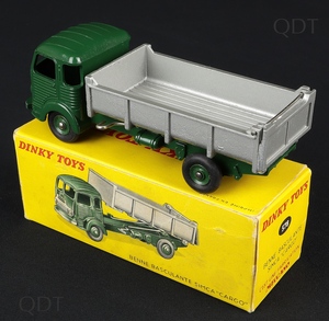 French dinky 578 simca cargo tipper truck back