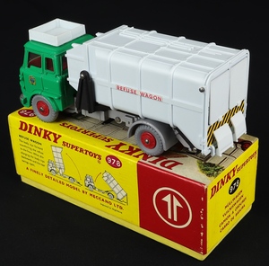 Dinky supertoys 978 refuse wagon dd340 back