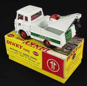 Dinky toys 434 bedford tk crash truck dd341 back
