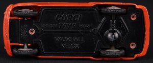 Corgi toys 203m vaulxhall velox orange dd353 base