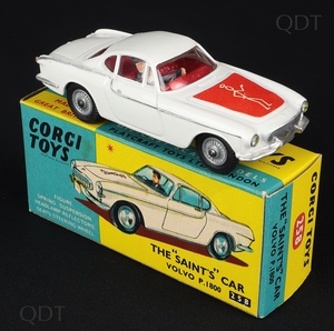 Corgi toys 258 saint's car volvo dd354 front