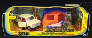Corgi toys gift set 38 camping dd368 front