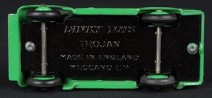 Dinky toys 454 trojan van cydrax dd385 base