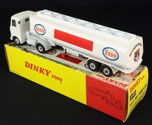 Dinky toys 945 esso fuel tanker dd384 back