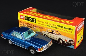 Corgi toys 383 mercedes 350sl dd385 front