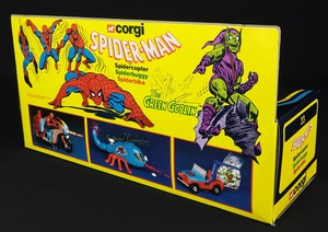 Corgi toys gift set 23 spiderman dd392 back