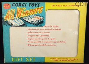 Corgi toys gift set46 all winners gift set 46 dd402 front