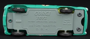 Corgi toys 309 aston martin competition dd404 base