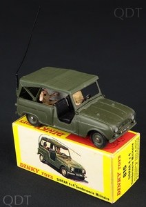 French dinky toys 815 sinpar 4 x 4 military police car dd408 front