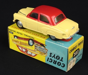 Corgi toys 203 vauxhall velox dd410 back