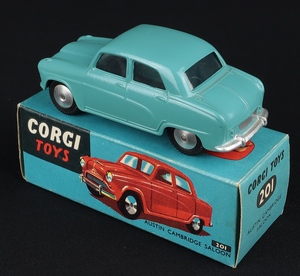 Corgi toys 201 austin cambridge saloon d412 back