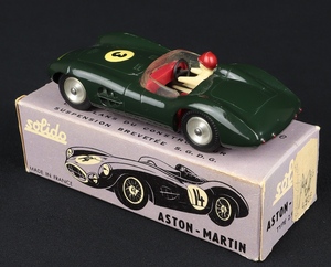 Solido models 107 aston martin 3l dd423 back