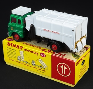 Dinky toys 978 refuse wagon dd431 back