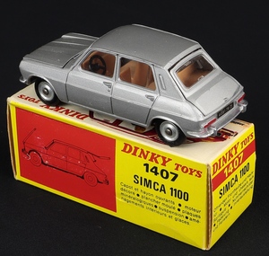 French dinky toys 1407 simca 1100 dd432 back