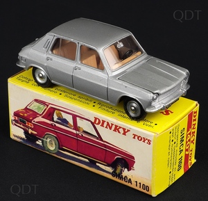 French dinky toys 1407 simca 1100 dd432 front