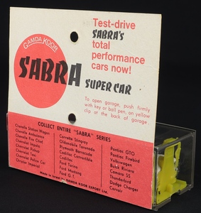 Sabra models 8100 chevelle station wagon dd437 back