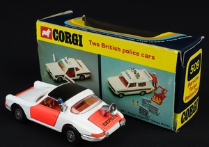 Corgi toys 509 targa police car rijkspolitie dd439 back