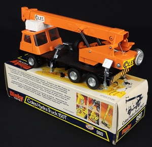 Dinky toys 980 coles hydra truck dd444 back