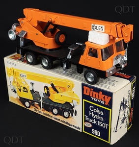 Dinky toys 980 coles hydra truck dd444 front