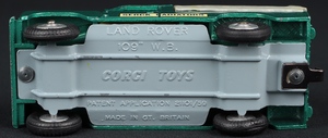 Corgi toys 438 landrover serck radiators dd453 base