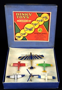 Dinky toys gift set 60 aeroplanes 