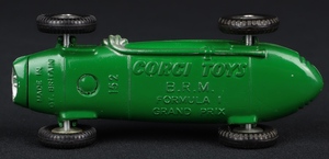Corgi toys 152 brm formula 1 racing car dd491 base