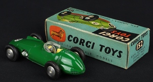 Corgi toys 152 brm formula 1 racing car dd491 back
