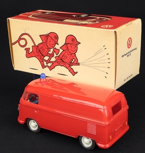 Wiking models vw van fire dd507 back