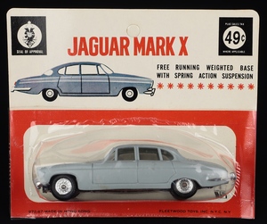 Fleetwood toys jaguar mark x dd510 front